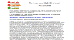 Desktop Screenshot of ndls.com